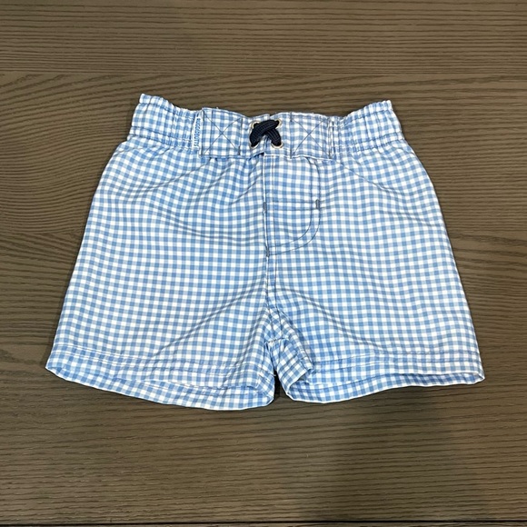 RuggedButts Gingham Check Swim Trunks - Picture 3 of 10